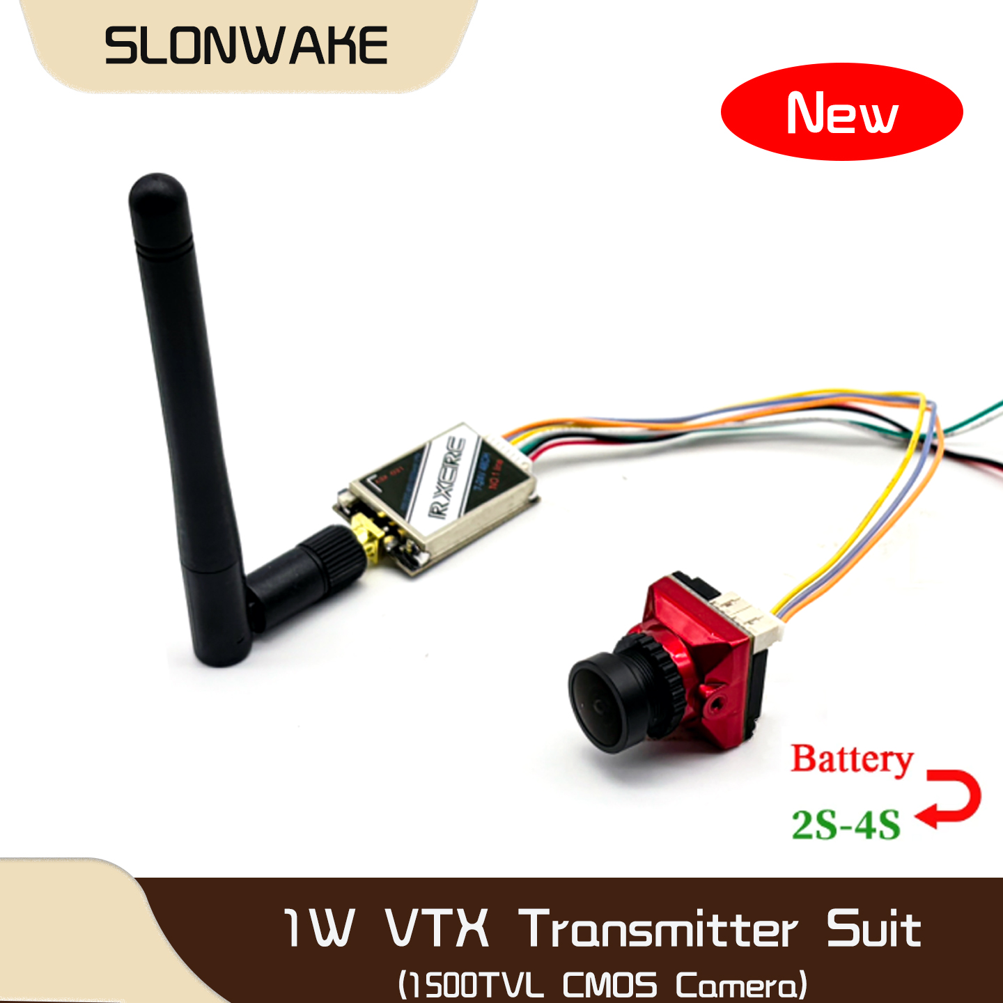 Drone Camera Lens - Transmisor de Video Ajustable SLONWAKE 5.8G