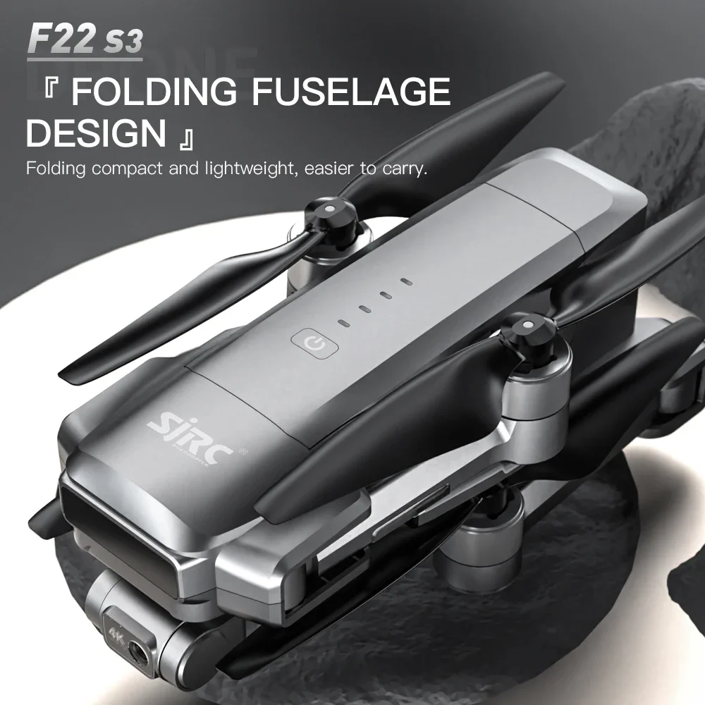Drone Camera Action - Dron SJRC F22 S3 pro plegable