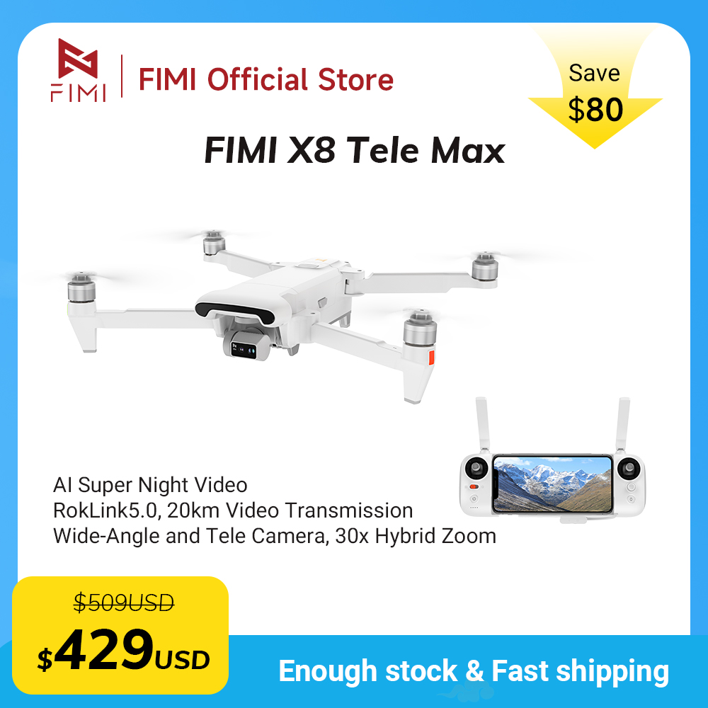 Drone Camera Wide Angle - FIMI-Dron X8 Pro con GPS, vídeo