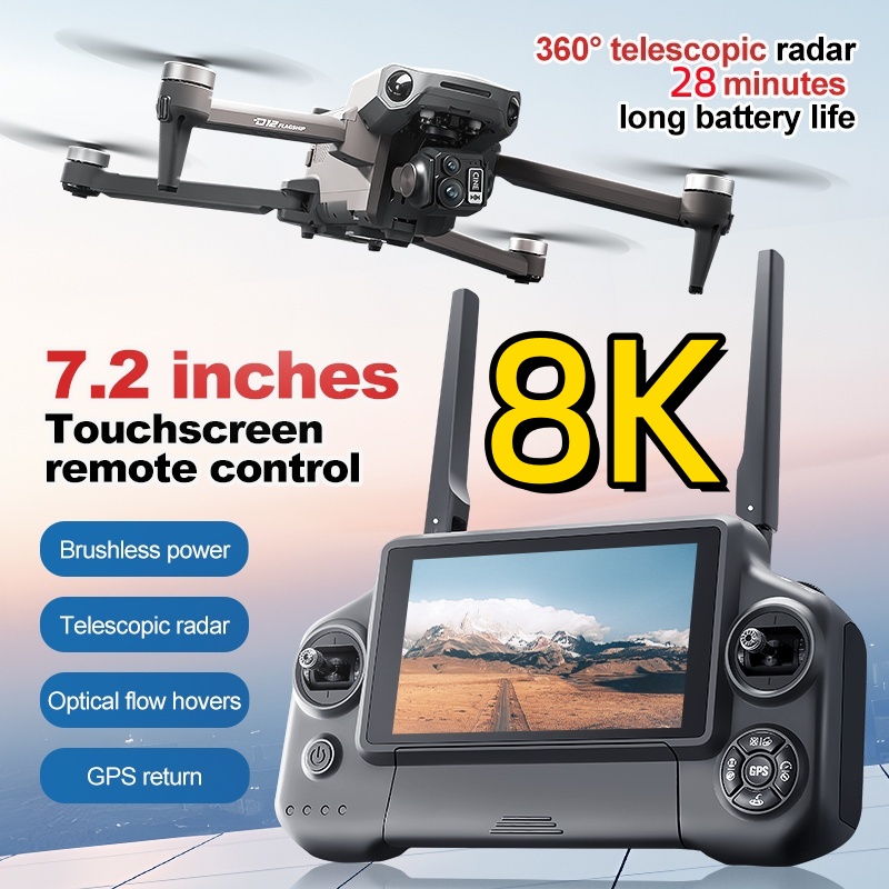 Dron RC con Control Remoto FPV - Drone Camera Night Vision reseña y precio
