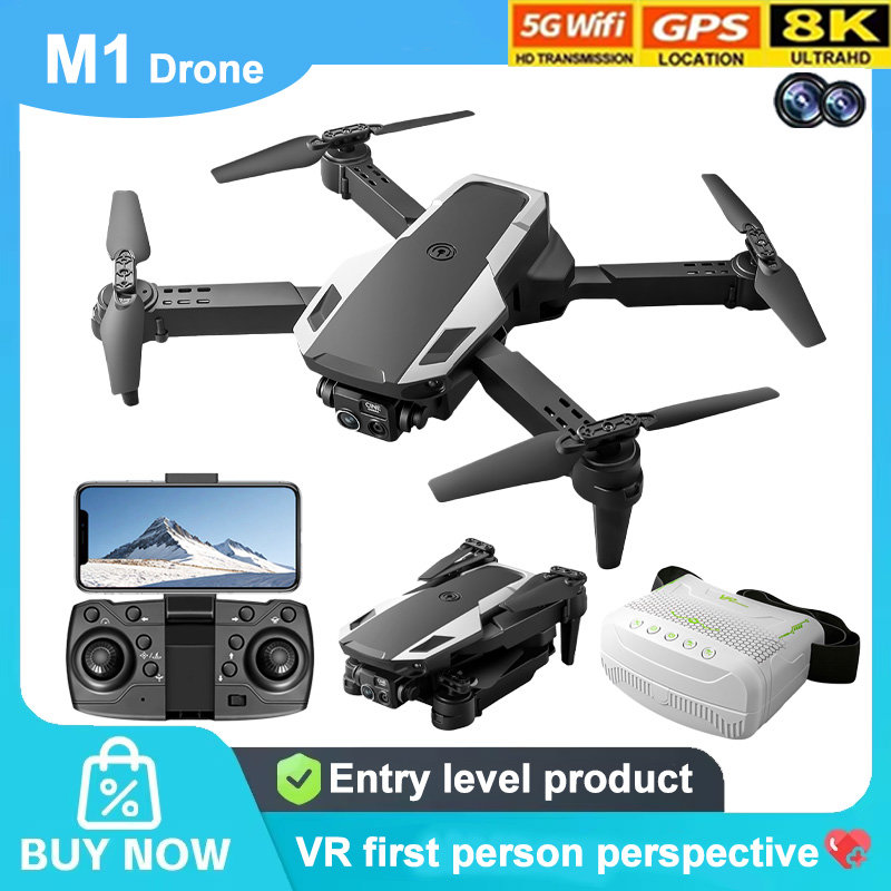 Dron Plegable M1 con Cámara HD - Drone Camera Wide Angle reseña y precio