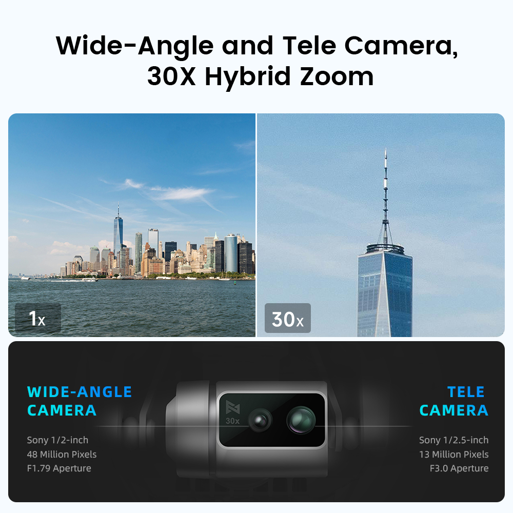 Nuevo Dron FIMI X8 Tele Max co - Drone Camera Wide Angle reseña y precio
