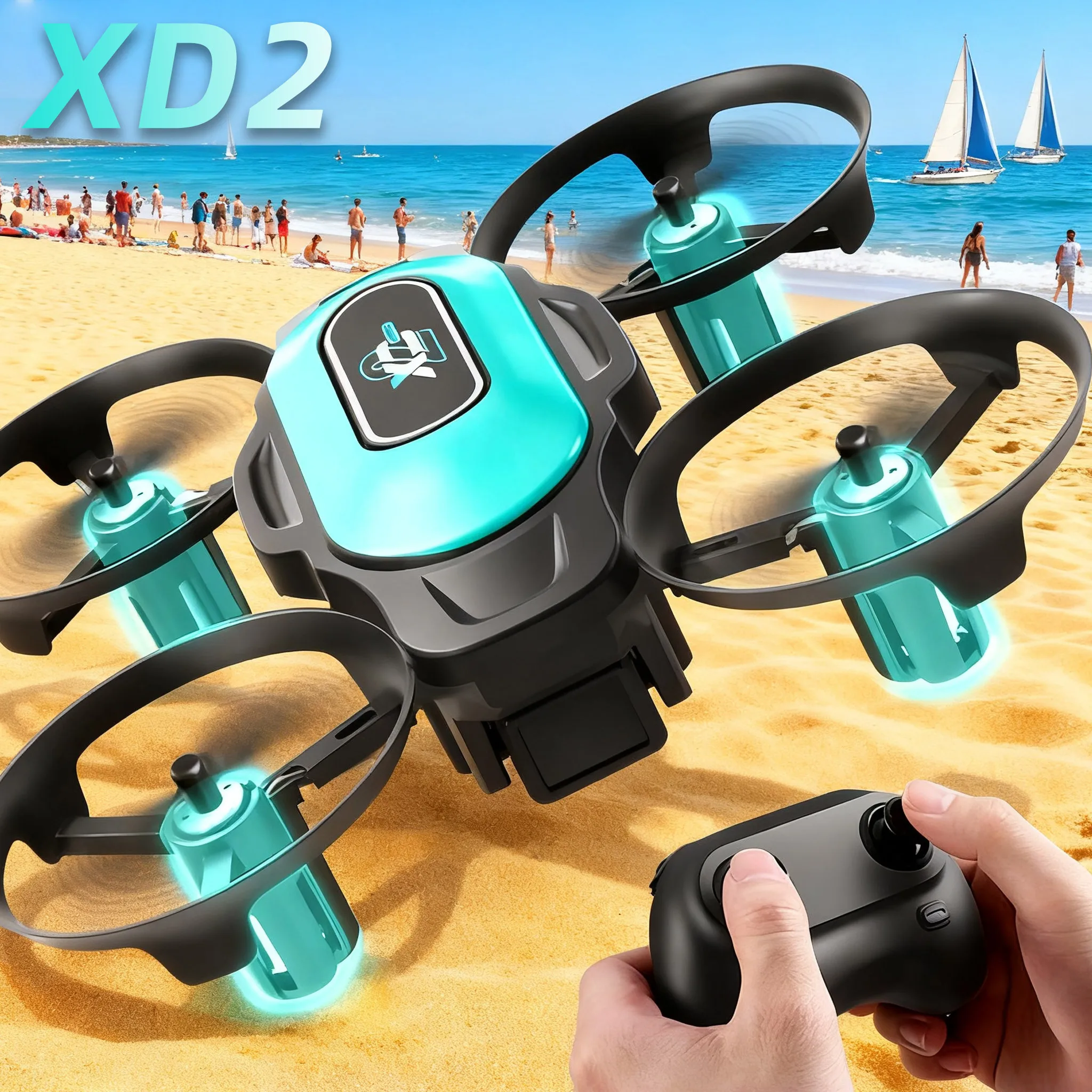 Mini Dron XD2, 360 °   Acrobac - Drone Camera Night Vision reseña y precio
