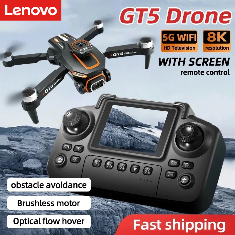 Dron Lenovo GT5 Mini 4K HD con - Drone Camera Wide Angle reseña y precio