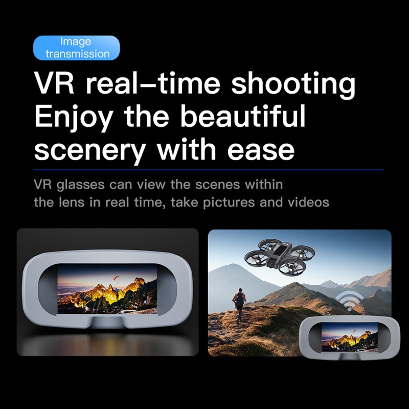 Dron VR Big Drones con Cámara  - Drone Camera Wide Angle reseña y precio