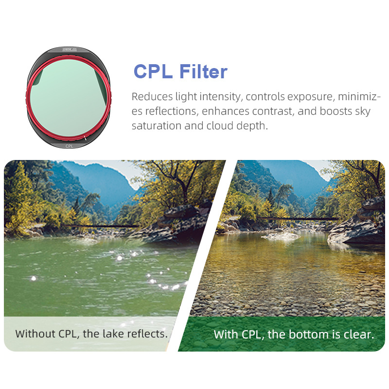 Juego de filtros STARTRC CPL/N - Drone Camera Filter reseña y precio