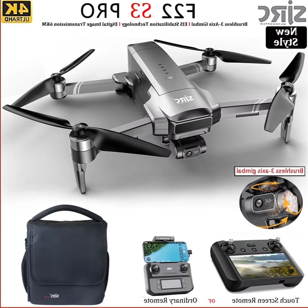 Dron SJRC F22 S3 pro plegable  - Drone Camera Action reseña y precio