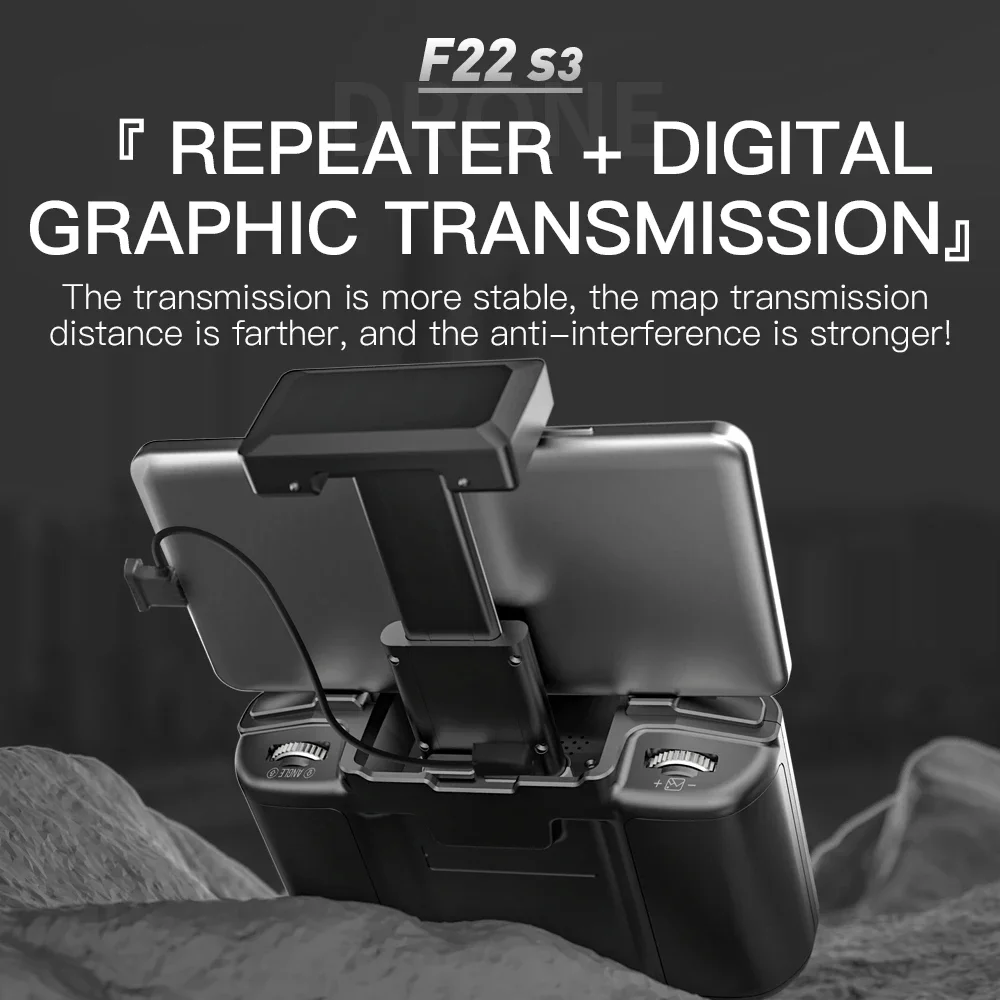 Dron SJRC F22 S3 pro plegable  - Drone Camera Action reseña y precio