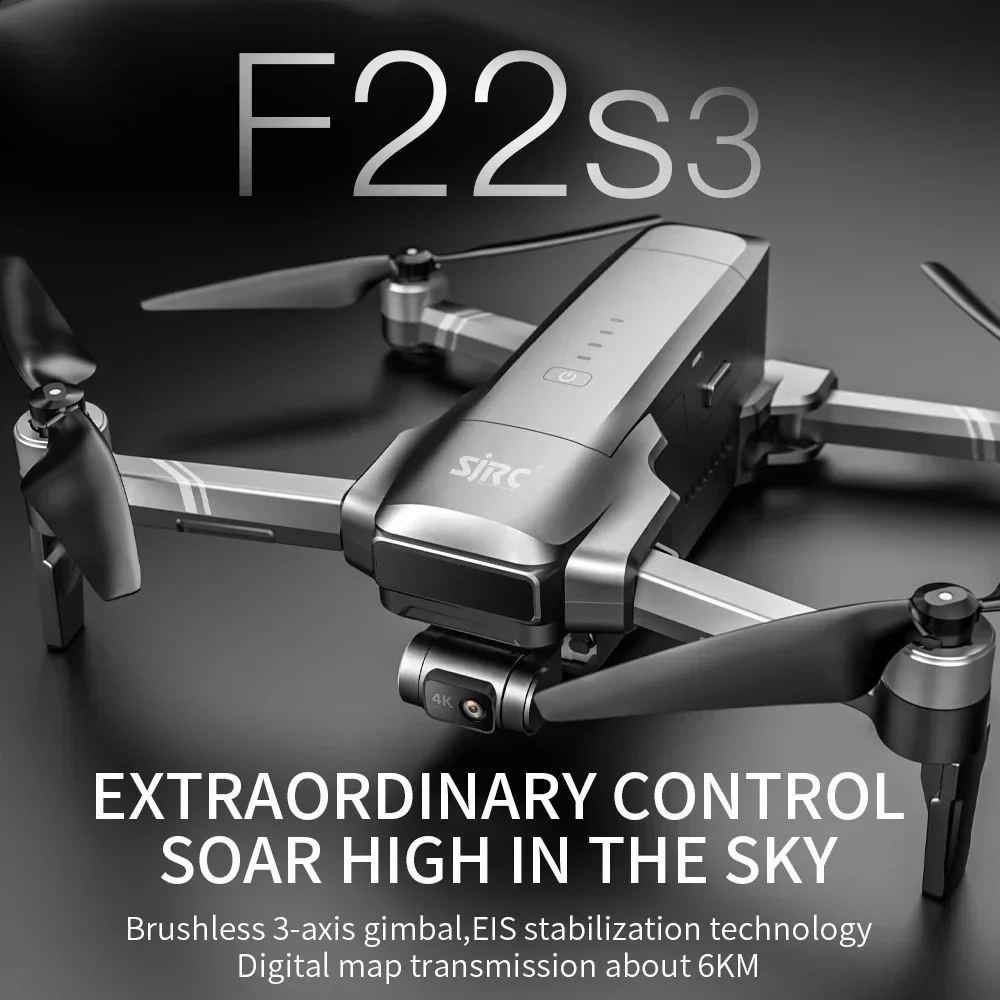Dron SJRC F22 S3 pro plegable  - Drone Camera Action reseña y precio