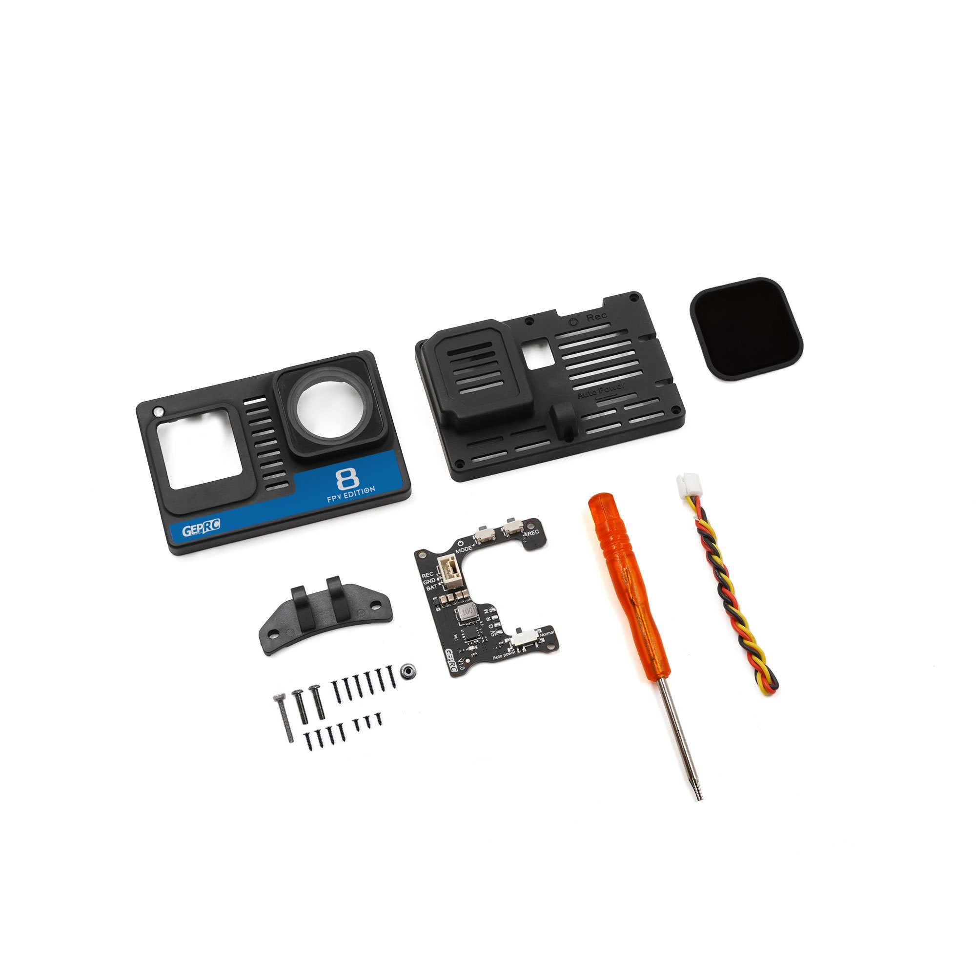 Estuche desnudo GEPRC con plac - Drone Camera Case reseña y precio