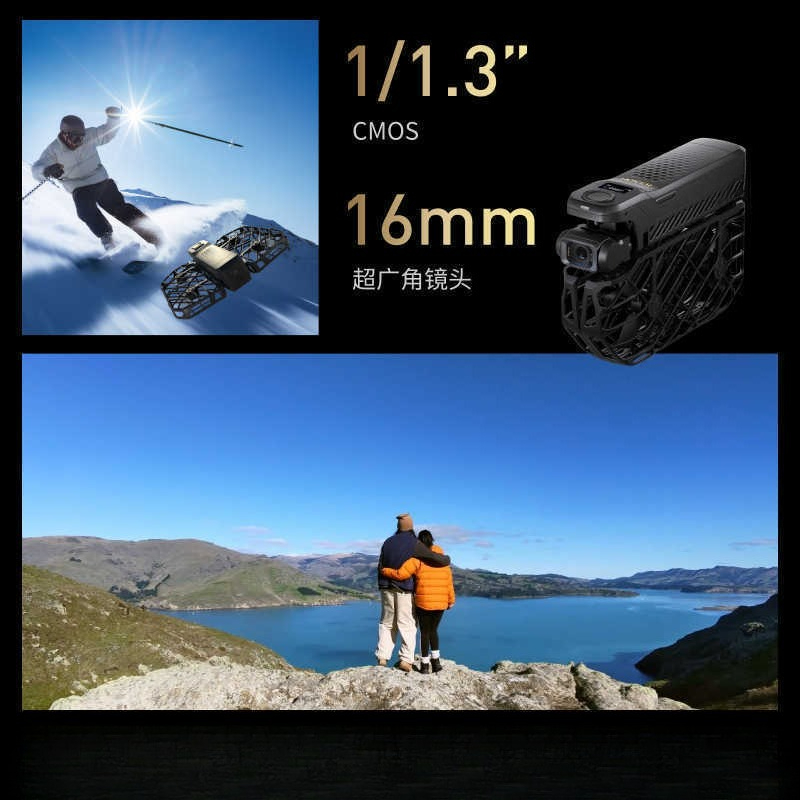 Dron con cámara voladora, anti - Drone Camera Vlog reseña y precio