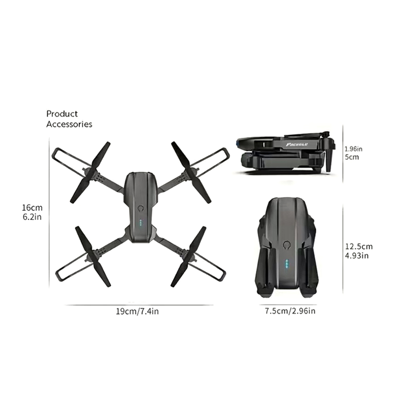 FACEGLE UAV E99 Nova, Mini Dro - Drone Camera Mount reseña y precio