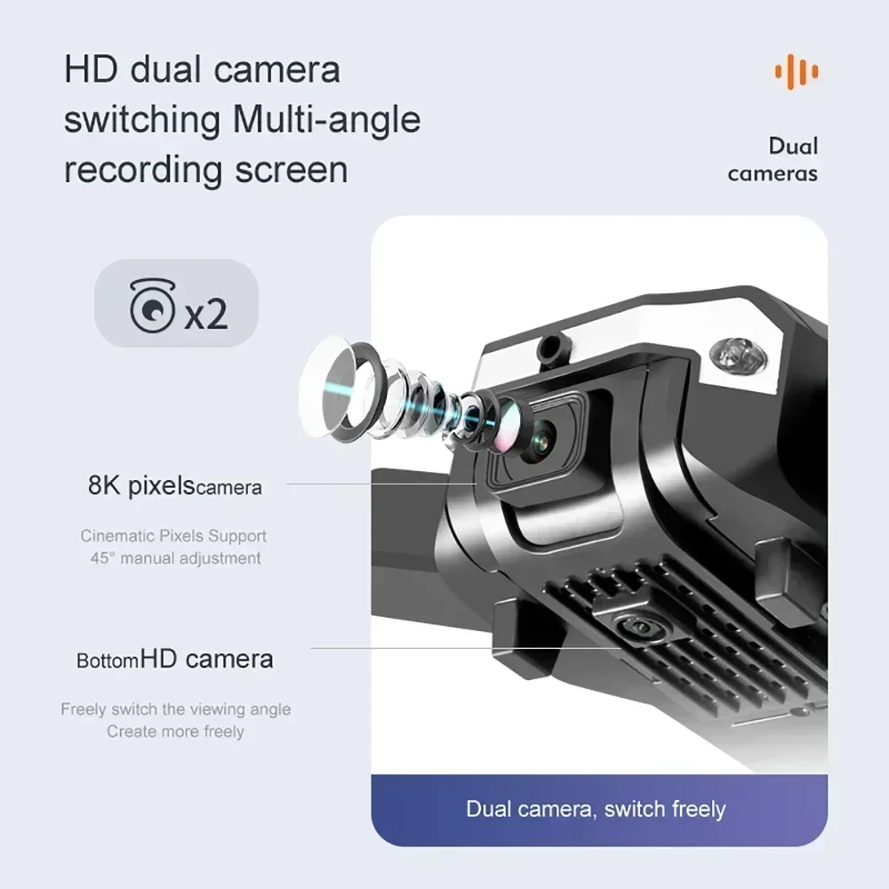 Dron G6 Pro con Cámara Dual 8K - Drone Camera Professional reseña y precio
