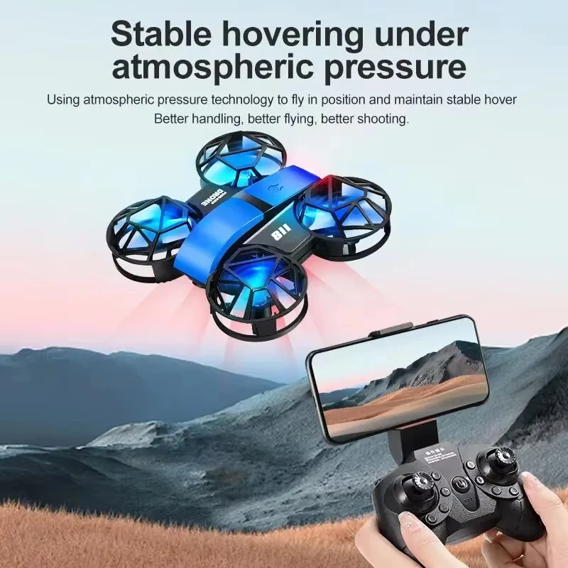 Mini Dron D12 4k Profesional c - Drone Camera Wide Angle reseña y precio