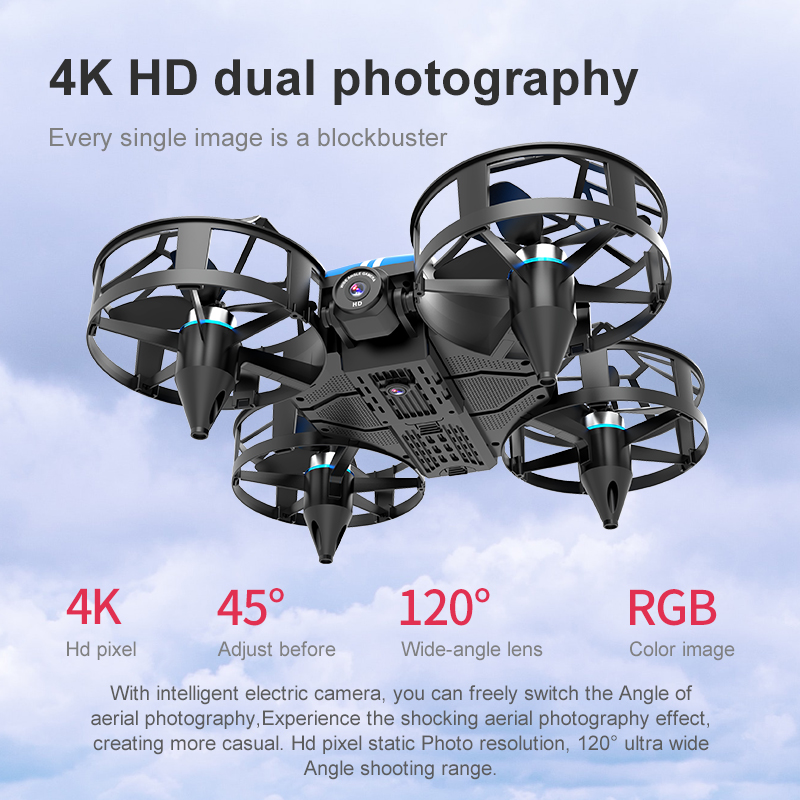 Nuevo Mini Drone 812PRO profes - Drone Camera With Gimbal reseña y precio