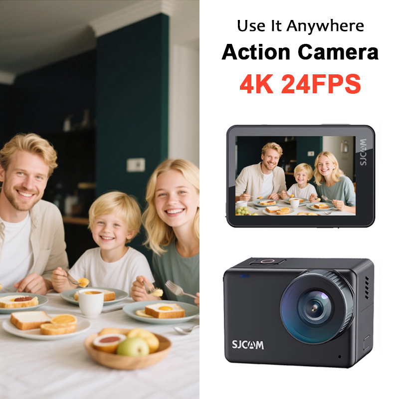 SJCAM SJ10X Cámara de acción i - Drone Camera Action reseña y precio