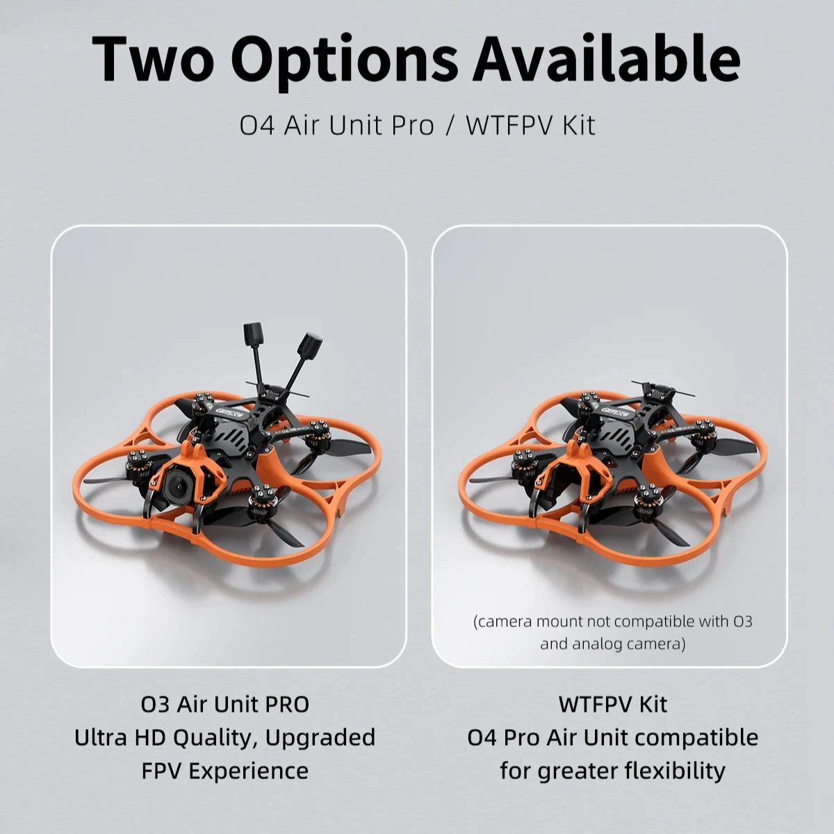 GEPRC Cinelog30 V3 FPV Quadcop - Drone Camera Mount reseña y precio